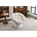Okak Accent Chairs for Bedroom, 360 Swivel Barrel Chair, Modern Oversized Accent Chair for Living Room
