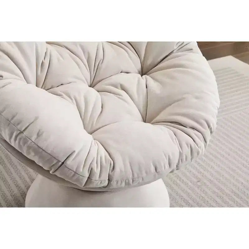 Accent Chairs for Bedroom, 360 Swivel Barrel Chair, Modern Oversized Accent Chair for Living Room