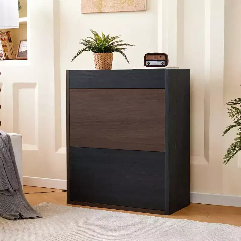 Extendable and Rotating Shoe Cabinet, Multifunctional 90-Degree Storage Combination Corner Cabinet