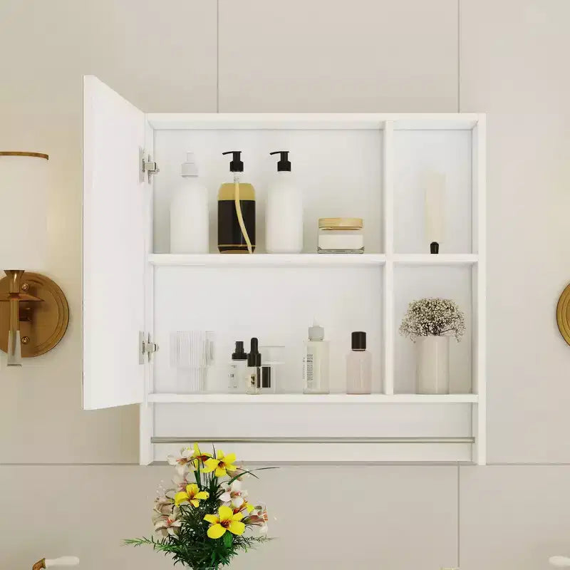 Bathroom Mirror Cabinet Wall Mounted,Medicine Cabinet,Over The Toilet Storage Cabinet with Shelves