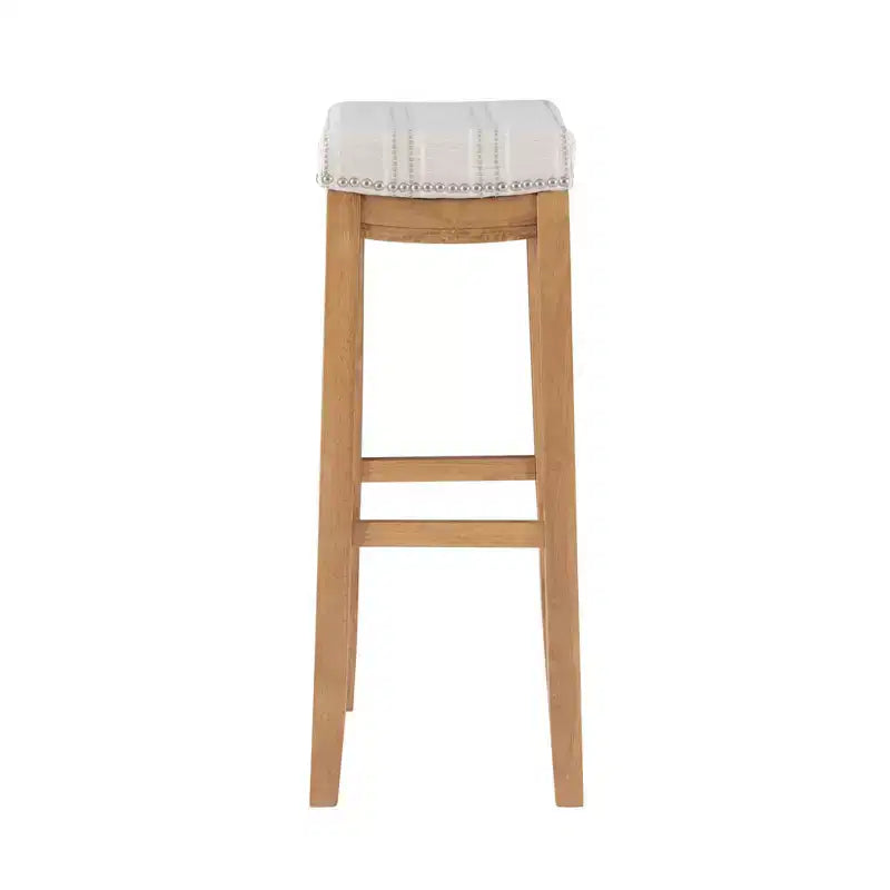 Claridge Rustic Backless Barstool