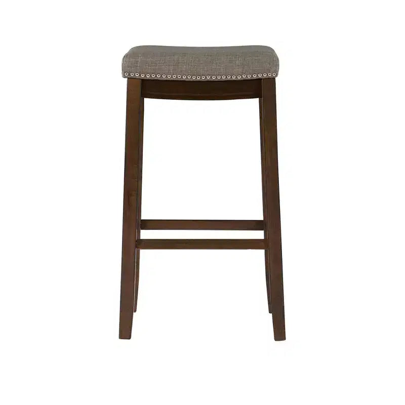 Claridge Rustic Backless Barstool