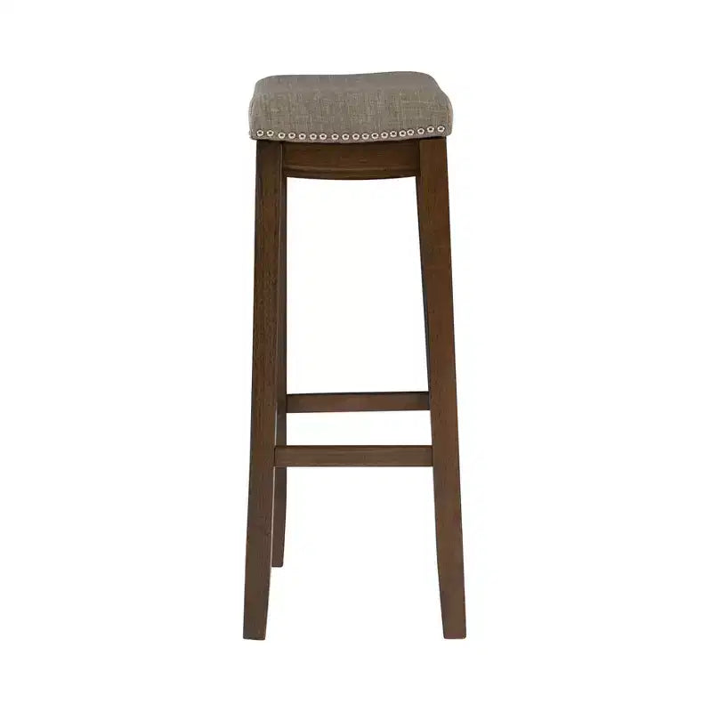 Claridge Rustic Backless Barstool