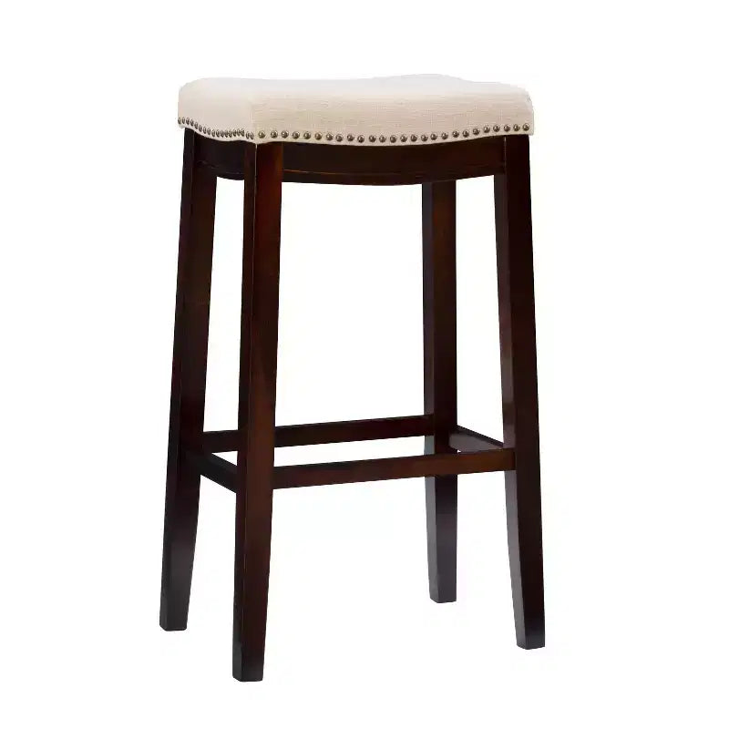 Claridge Rustic Backless Barstool
