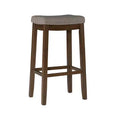 Claridge Rustic Backless Barstool - Linon
